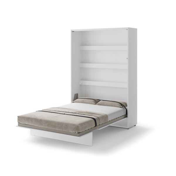 Падащо легло Мърфи BED CONCEPT BC-01p вертикално 140/200 бяло гланц