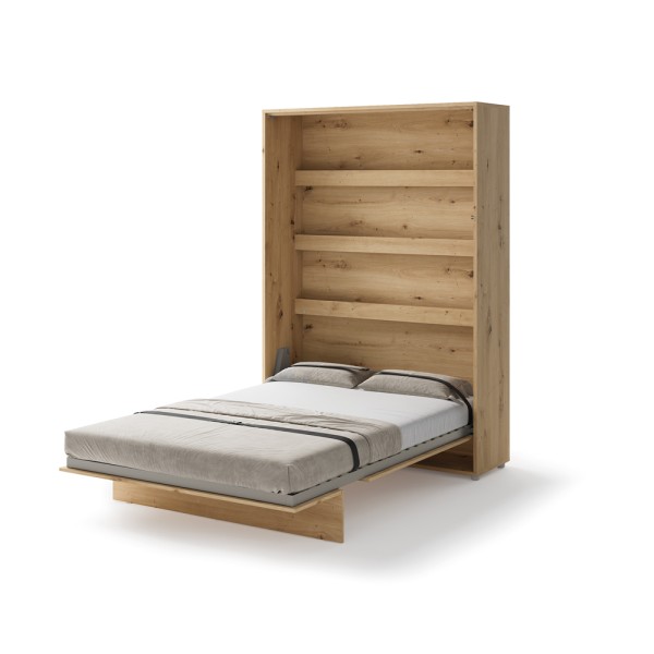 Падащо легло Мърфи BED CONCEPT BC-01 вертикално 140/200 дъб артисан