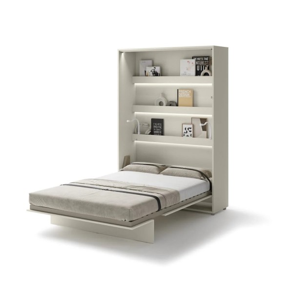 Падащо легло Мърфи BED CONCEPT BC-01 вертикално 140/200 кашмир