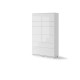 Падащо легло Мърфи BED CONCEPT BC-02p вертикално 120/200 бяло гланц