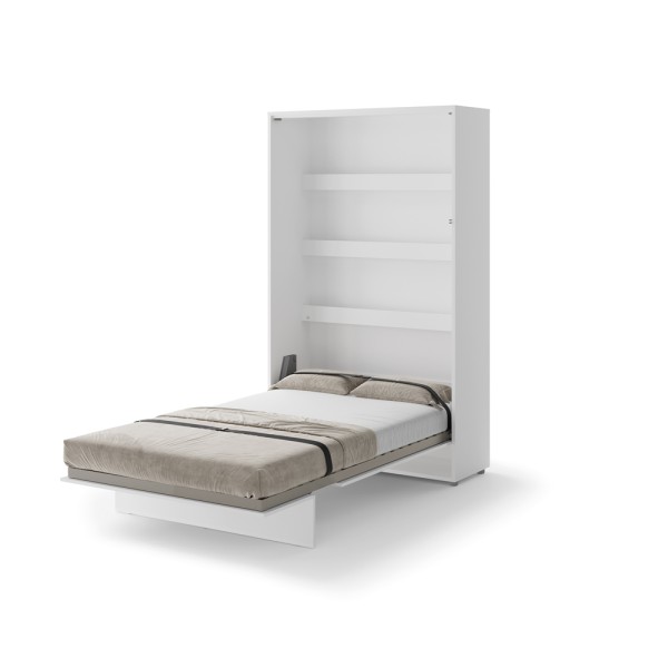 Падащо легло Мърфи BED CONCEPT BC-02p вертикално 120/200 бяло гланц