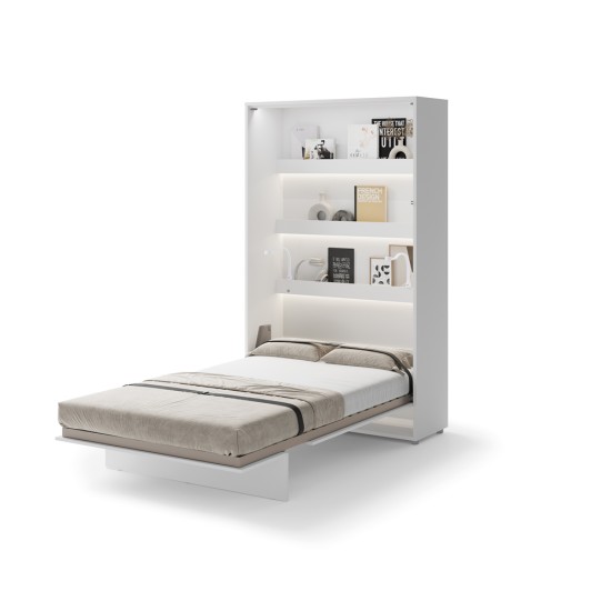 Падащо легло Мърфи BED CONCEPT BC-02p вертикално 120/200 бяло гланц