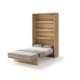 Падащо легло Мърфи BED CONCEPT BC-02 вертикално 120/200 дъб артисан