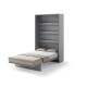 Падащо легло Мърфи BED CONCEPT BC-02 вертикално 120/200 сиво