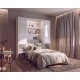 Падащо легло Мърфи BED CONCEPT BC-03p вертикално 90/200 бяло гланц