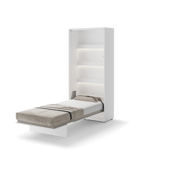 Падащо легло Мърфи BED CONCEPT BC-03p вертикално 90/200 бяло гланц