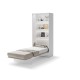 Падащо легло Мърфи BED CONCEPT BC-03p вертикално 90/200 бяло гланц