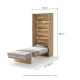 Падащо легло Мърфи BED CONCEPT вертикално BC-03 90/200 дъб артисан