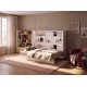 Падащо легло Мърфи BED CONCEPT BC-04 хоризонтално 140/200 бял
