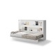 Падащо легло Мърфи BED CONCEPT BC-05 хоризонтално 120/200 бяло
