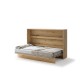 Падащо легло  Мърфи BED CONCEPT BC-05 хоризонтално 120/200 дъб артисан