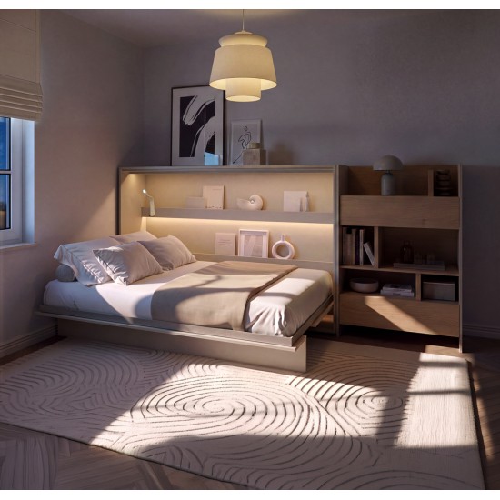 Падащо легло  Мърфи BED CONCEPT BC-05 хоризонтално 120/200 кашмир