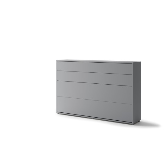 Падащо легло Мърфи BED CONCEPT BC-05 хоризонтално 120/200 сиво