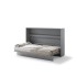 Падащо легло Мърфи BED CONCEPT BC-05 хоризонтално 120/200 сиво