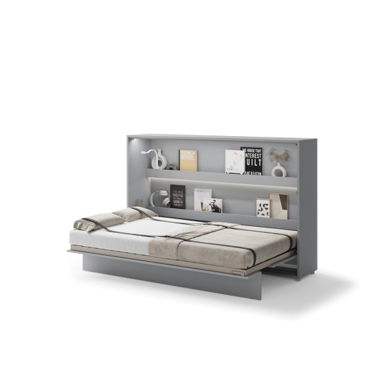Падащо легло Мърфи BED CONCEPT BC-05 хоризонтално 120/200 сиво