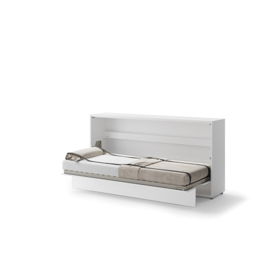 Падащо легло Мърфи BED CONCEPT BC-06p хоризонтално 90/200 бяло гланц