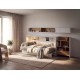 Падащо легло Мърфи BED CONCEPT BC-06p хоризонтално 90/200 бяло гланц