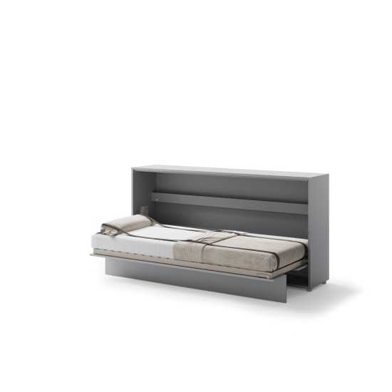 Падащо легло Мърфи BED CONCEPT BC-06 хоризонтално 90/200 сиво