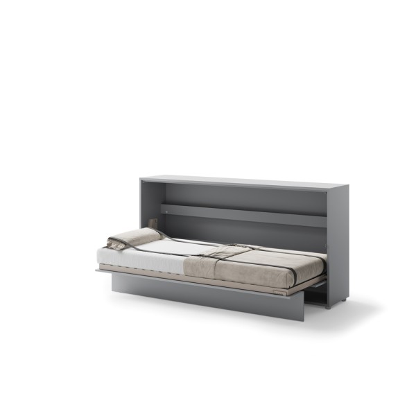 Падащо легло Мърфи BED CONCEPT BC-06 хоризонтално 90/200 сиво